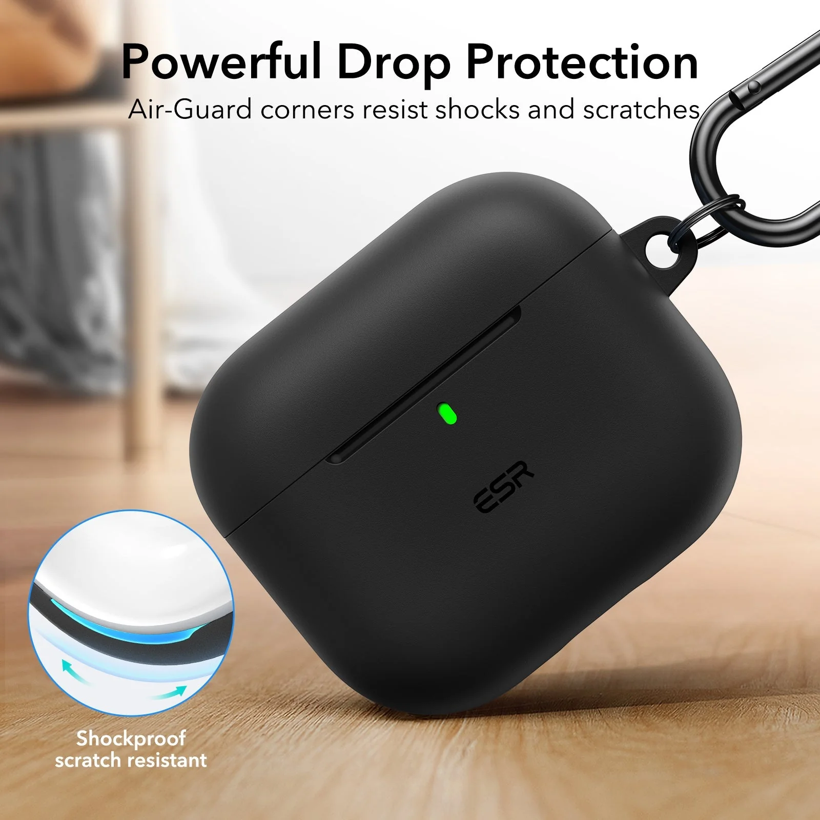 AirPods 4 Cloud Soft Case (HaloLock) - Forest Green - Image 7