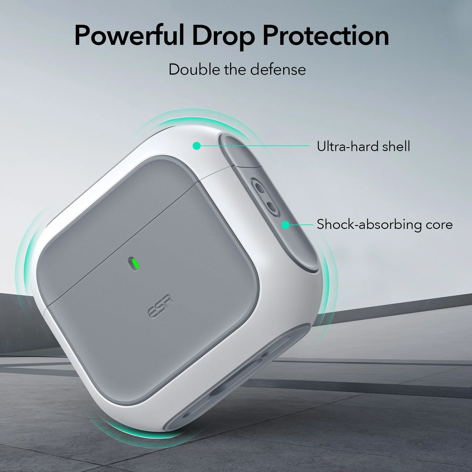 AirPods 4 Orbit Hybrid Case (HaloLock) - Black - Image 5