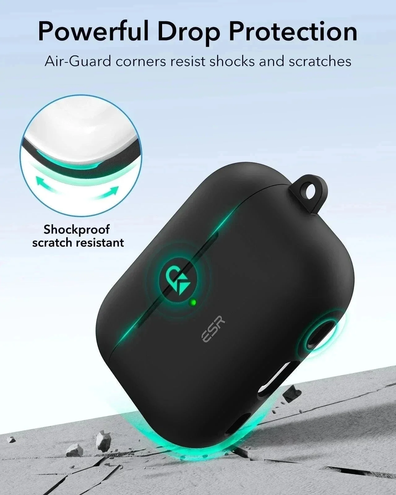 AirPods Pro (2023/2022/2019) Cloud Soft Case (HaloLock) - Brilliant White - Image 8