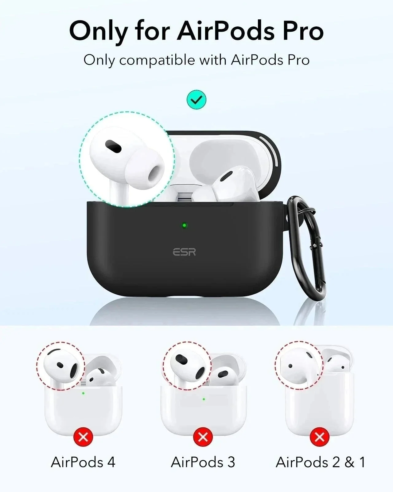 AirPods Pro (2023/2022/2019) Cloud Soft Case - Purple - Image 2