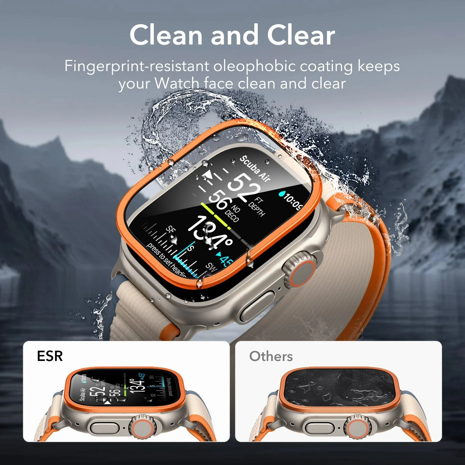 Apple Watch Ultra Armorite Screen Protector - Navy Blue - Image 8