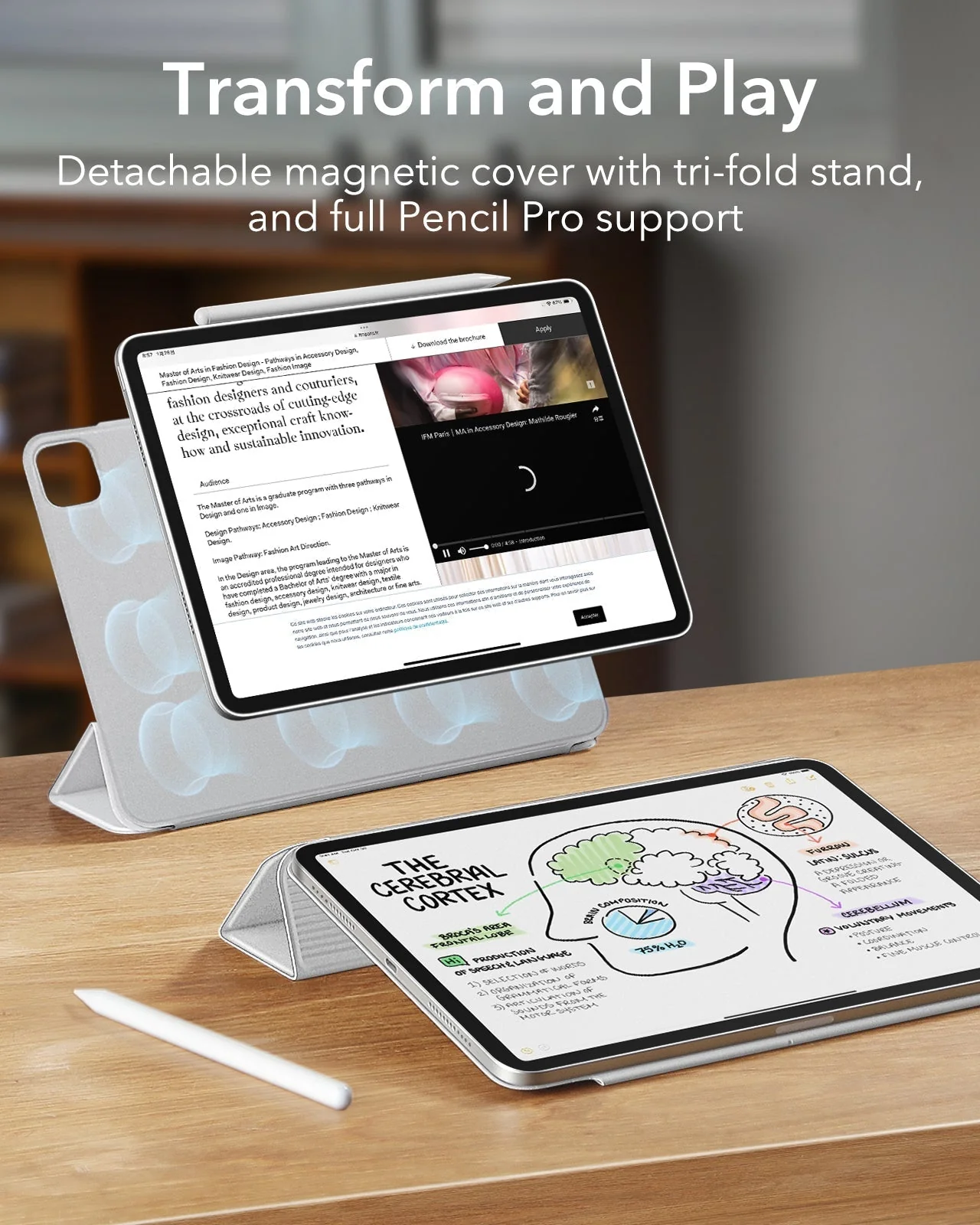 iPad Pro 13ʺ (2025) Rebound Protection Bundle - Brilliant White - Image 4