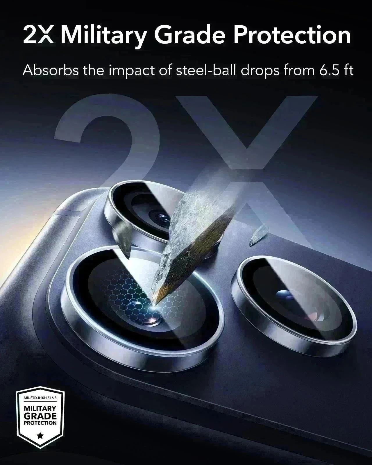 iPhone 17 Pro Max Bundle Classic Hybrid Magnetic Case (Stash Stand) and Armorite Pro Privacy Screen Protector - Clear - Image 8