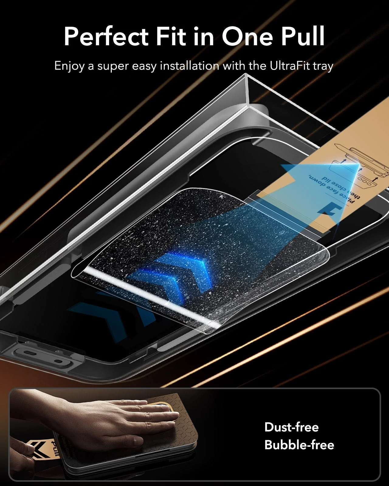 Galaxy S26 Ultra Bundle Classic Hybrid Magnetic Case and Armorite® Pro Screen Protector - Clear - Image 9