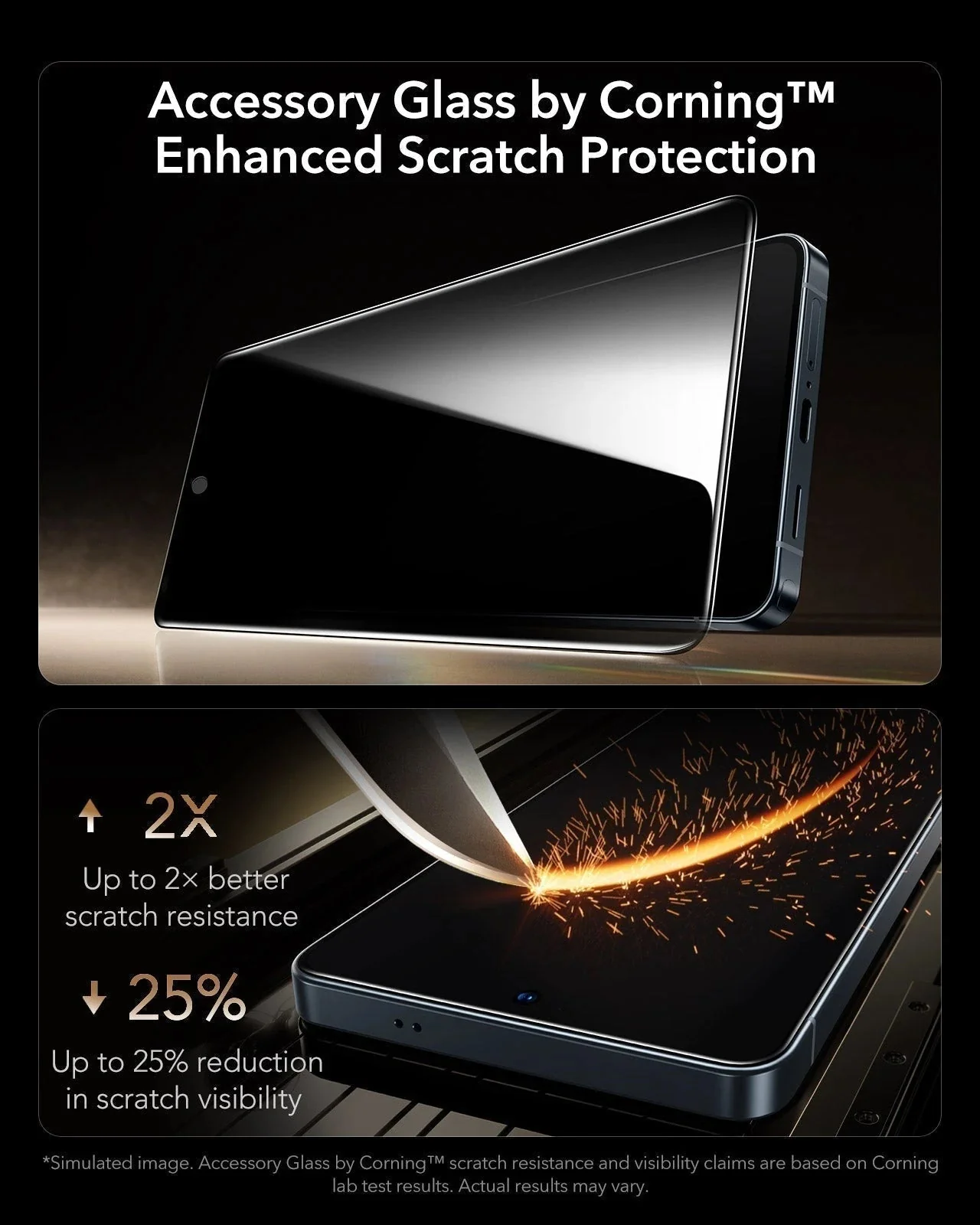 Galaxy S26 Ultra Bundle Classic Hybrid Magnetic Case and Armorite® Pro Privacy Screen Protector - Clear - Image 11