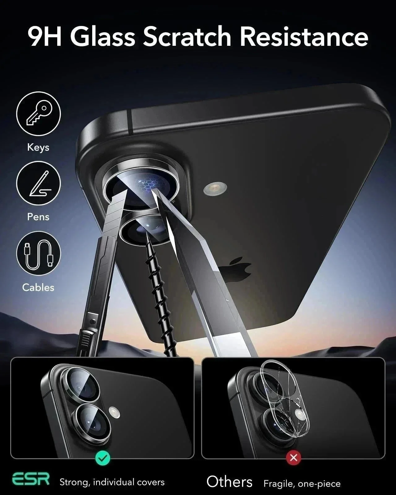 iPhone 17 Bundle Cyber Tough Magnetic Case (Camera Control, Stash Stand) and Armorite Screen Protector - Black - Image 15