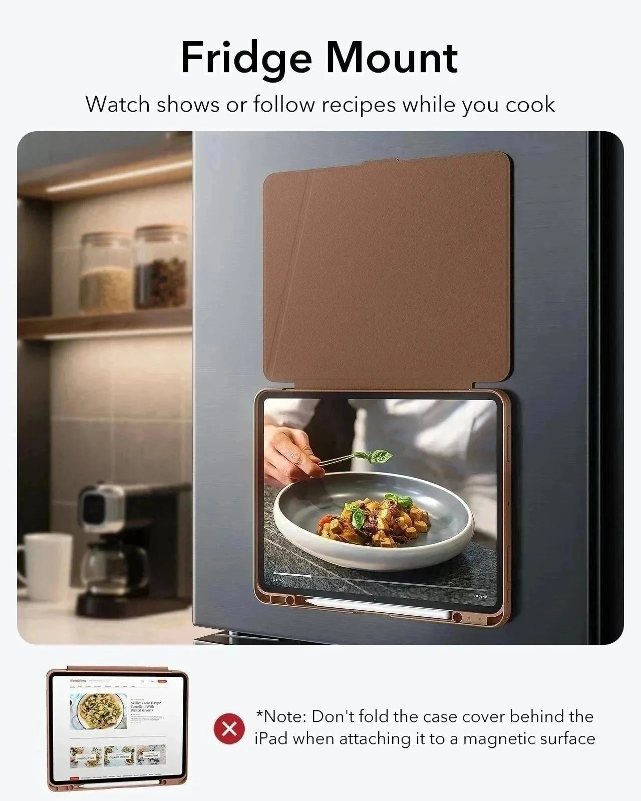 iPad Pro 11ʺ (2025) Flip Magnetic Protection Bundle - Brown - Image 5