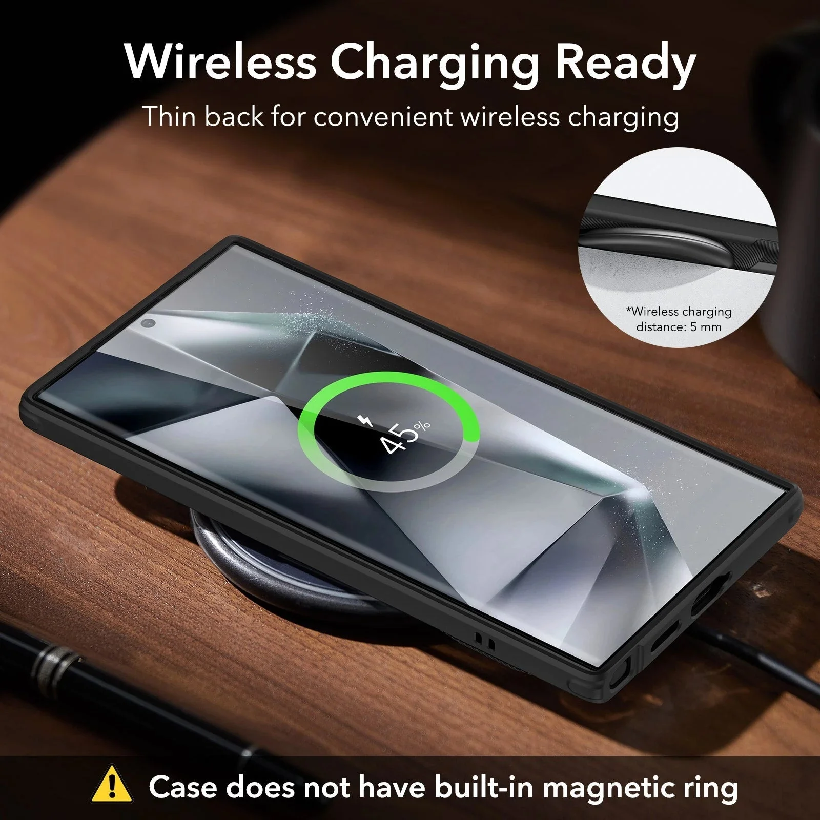 Galaxy S24 Ultra Boost Kickstand Case - Clear - Image 7