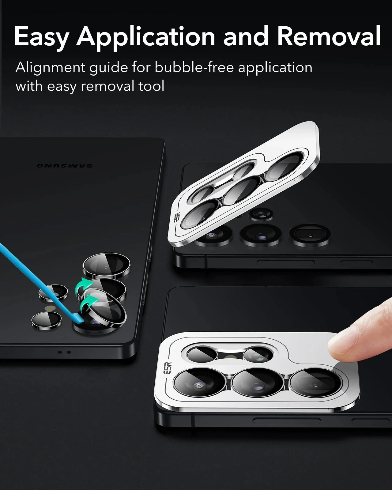 Galaxy S25 Ultra Armorite Screen and Camera Lens Protection Bundle - 3 Pack + 2 Sets - Image 13