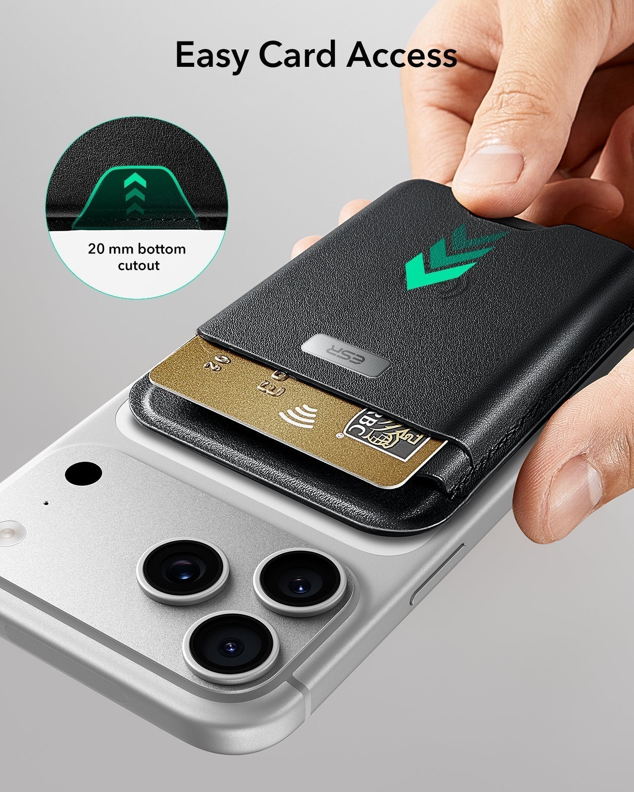Geo Wallet Boost (HaloLock) - Black Carbon Fiber - Image 5