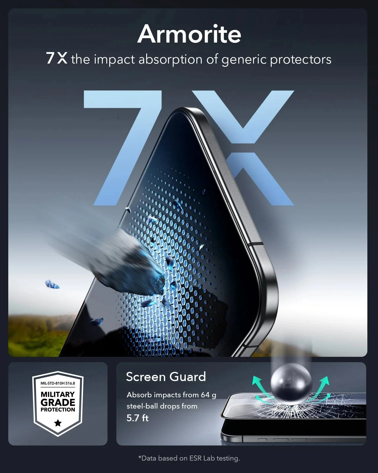 iPhone Air UltraFit Armorite®️ Screen Protector - 3 Pack - Image 5