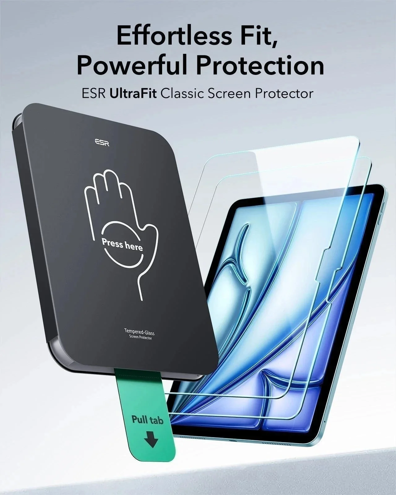 iPad Air 11" (M4) 2026 Shift Keyboard Case (Detachable) Protection Paper-Feel Bundle -UK Layout-Dark Gray - Image 15