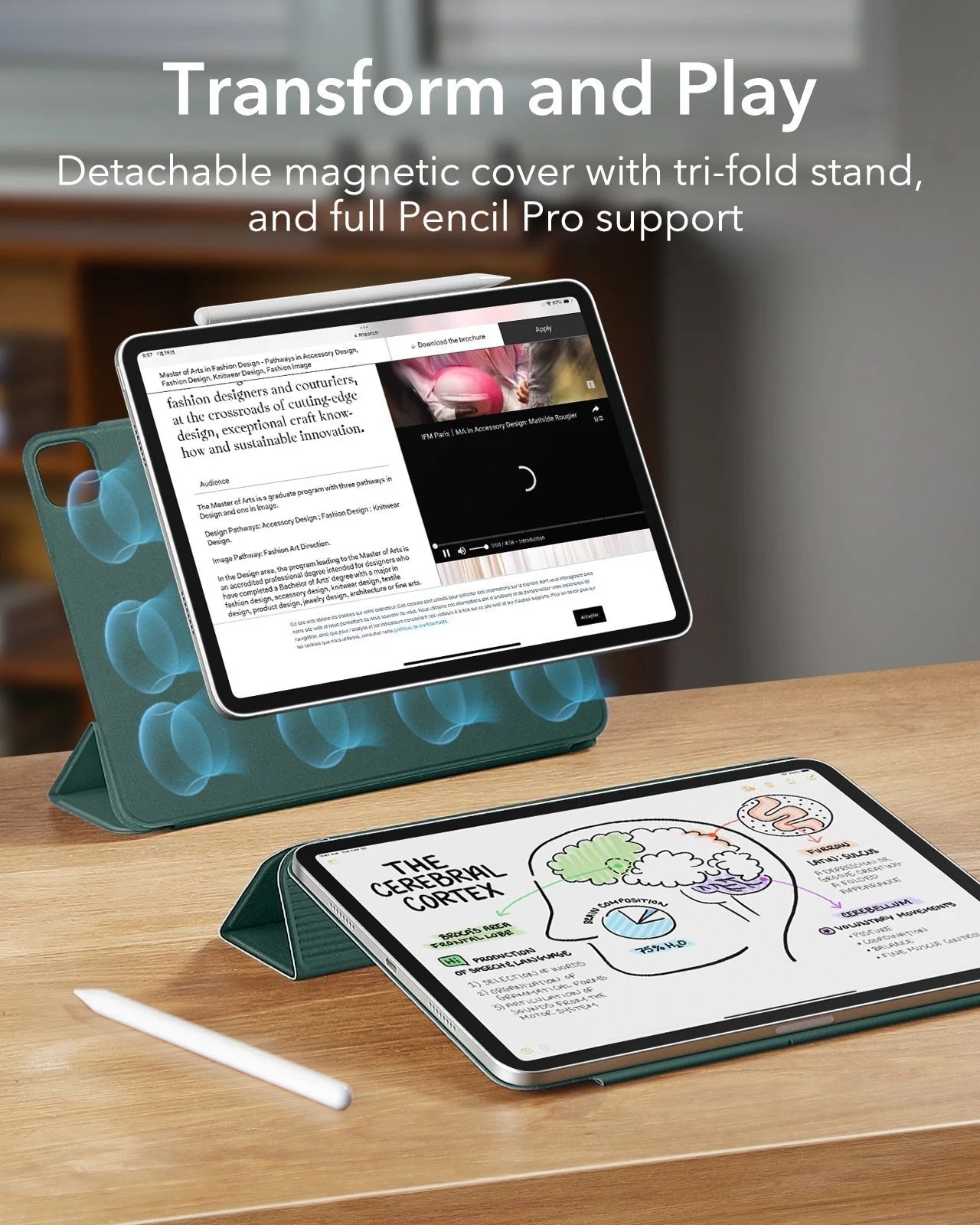 iPad Pro 13ʺ (2025) Rebound Paper-Feel Bundle - Forest Green - Image 3
