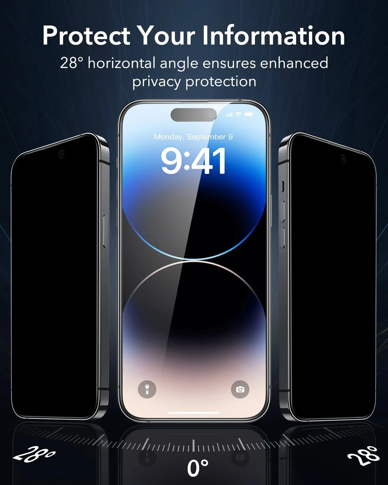 iPhone 14 Pro Max UltraFit Armorite Privacy Screen Protector - 3 Pack - Image 3