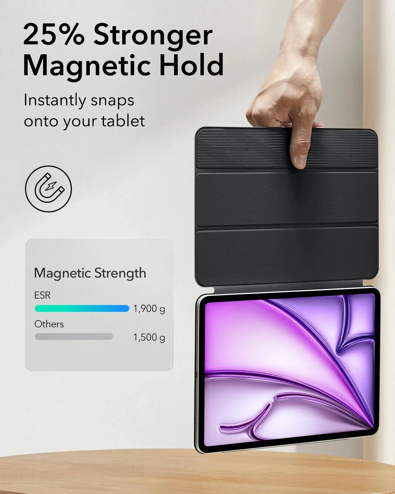 iPad Air 13" (2024) Magnetic Transformation Bundle - Black - Image 4