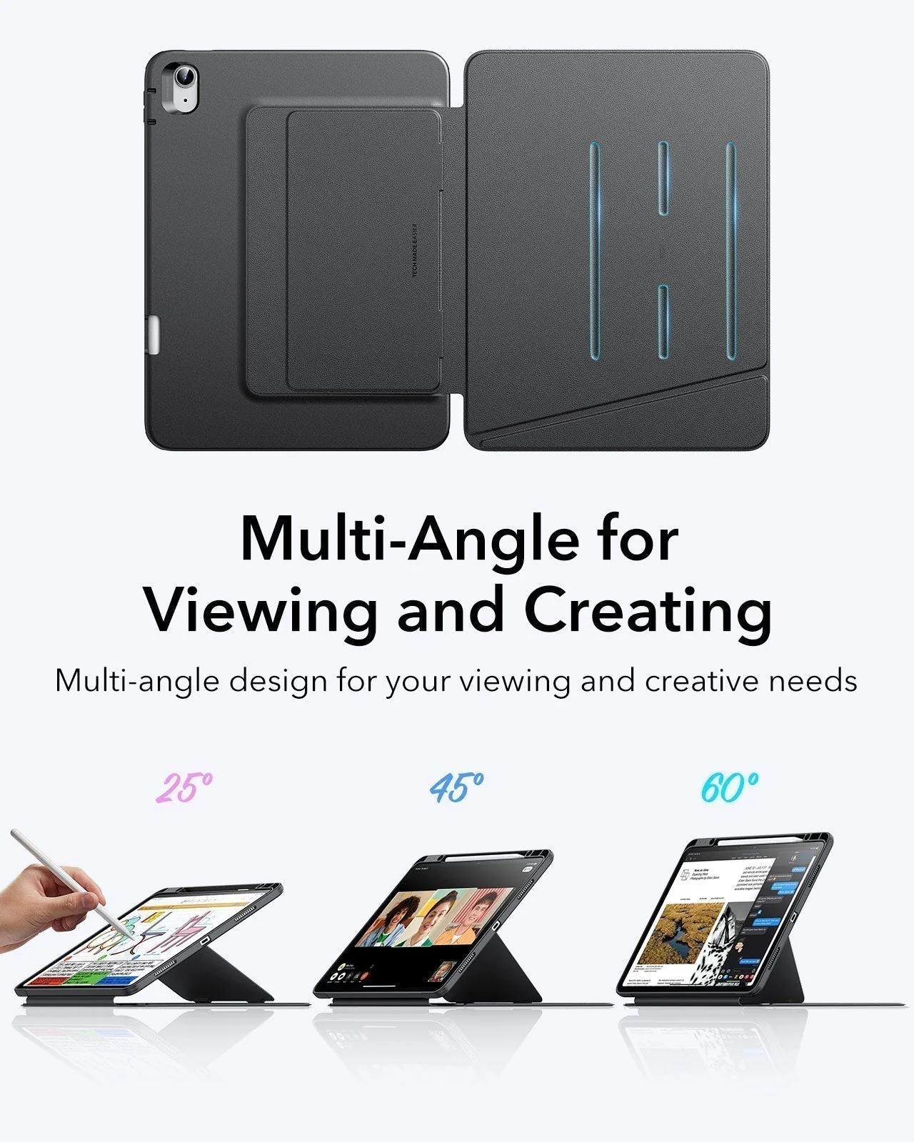 iPad Air 13" (2025) Flip Transformation Bundle - Starlight - Image 5
