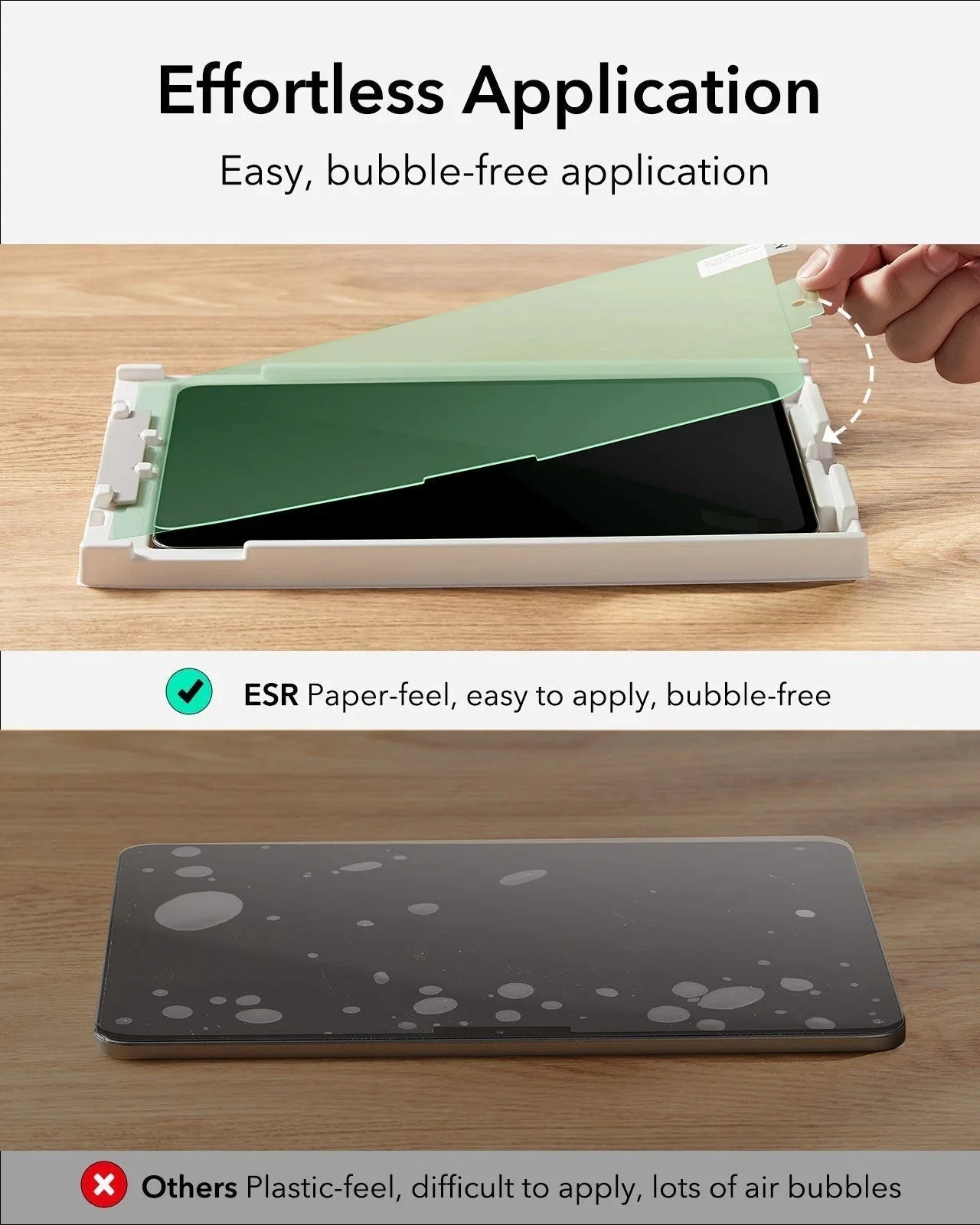 iPad Air 13" (2025) Paper-Feel Screen Protector Set - 2 Paper-Feel + 2 UltraFit Classic - Image 4