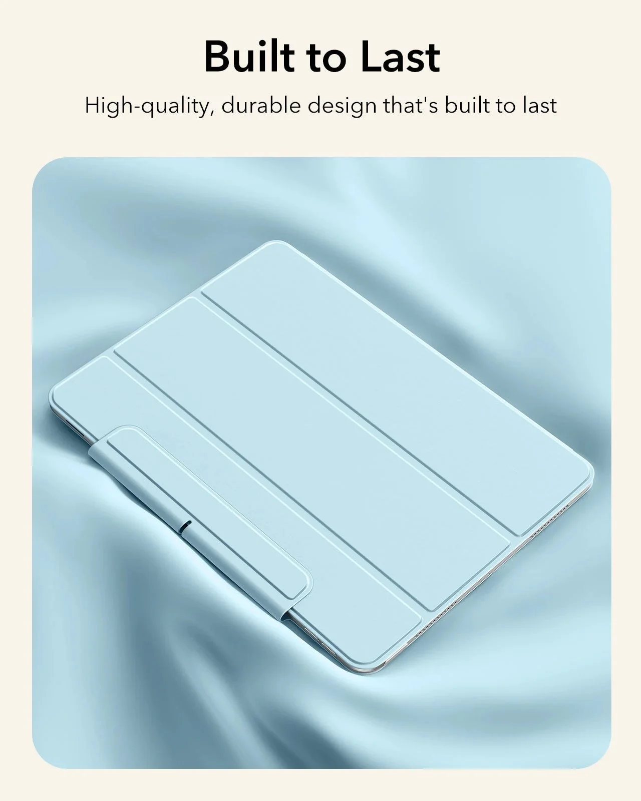 iPad Air 13" (2025) Rebound Magnetic Case - Light Blue - Image 7