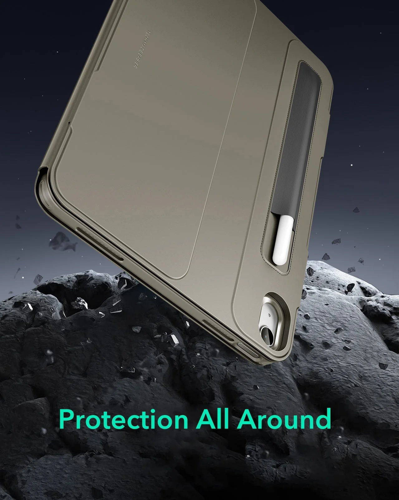 iPad Air 13" (2025) Shift Magnetic Case - Titanium - Image 7
