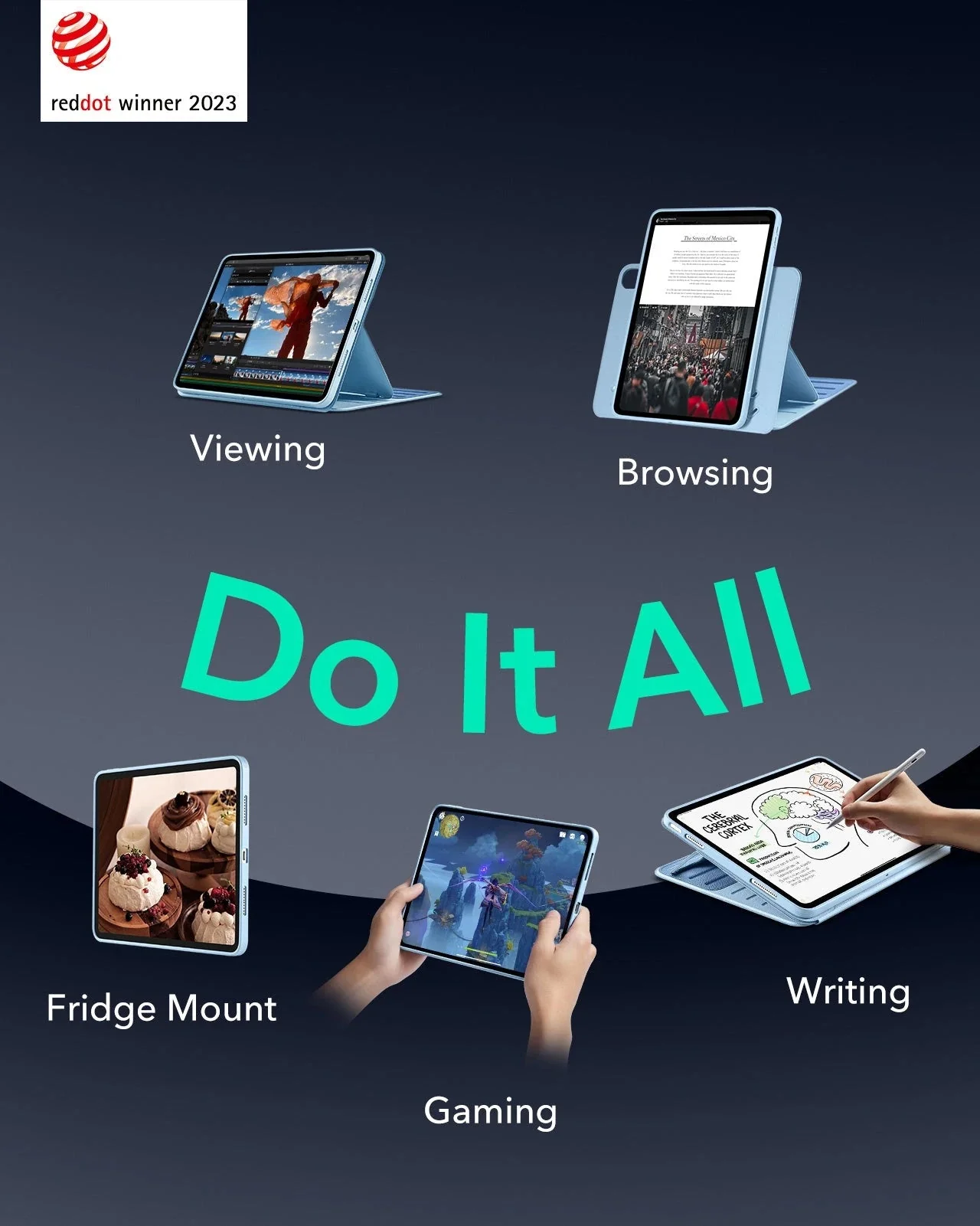 iPad Air 13″ (2025) Shift Transformation Bundle - Blue - Image 4