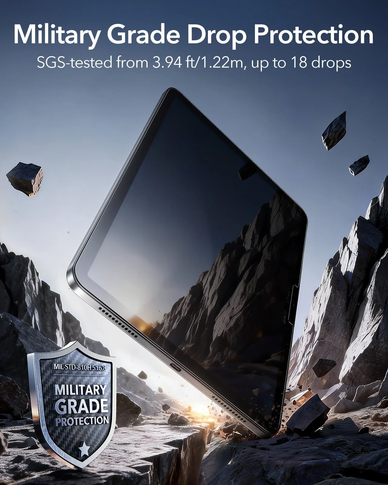 iPad Air 13" (M4) 2026 UltraFit Armorite® Paper-Feel Screen Protector – 2 Pack - Image 7