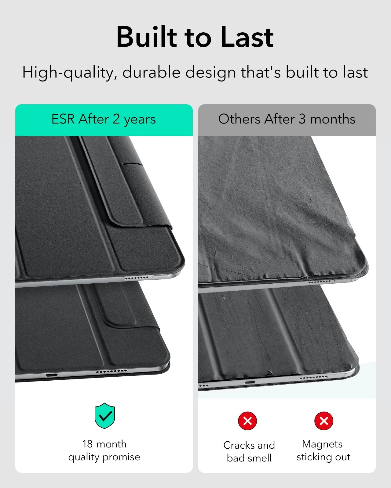 iPad mini 7/mini 6 Rebound Magnetic Case - Black - Image 5
