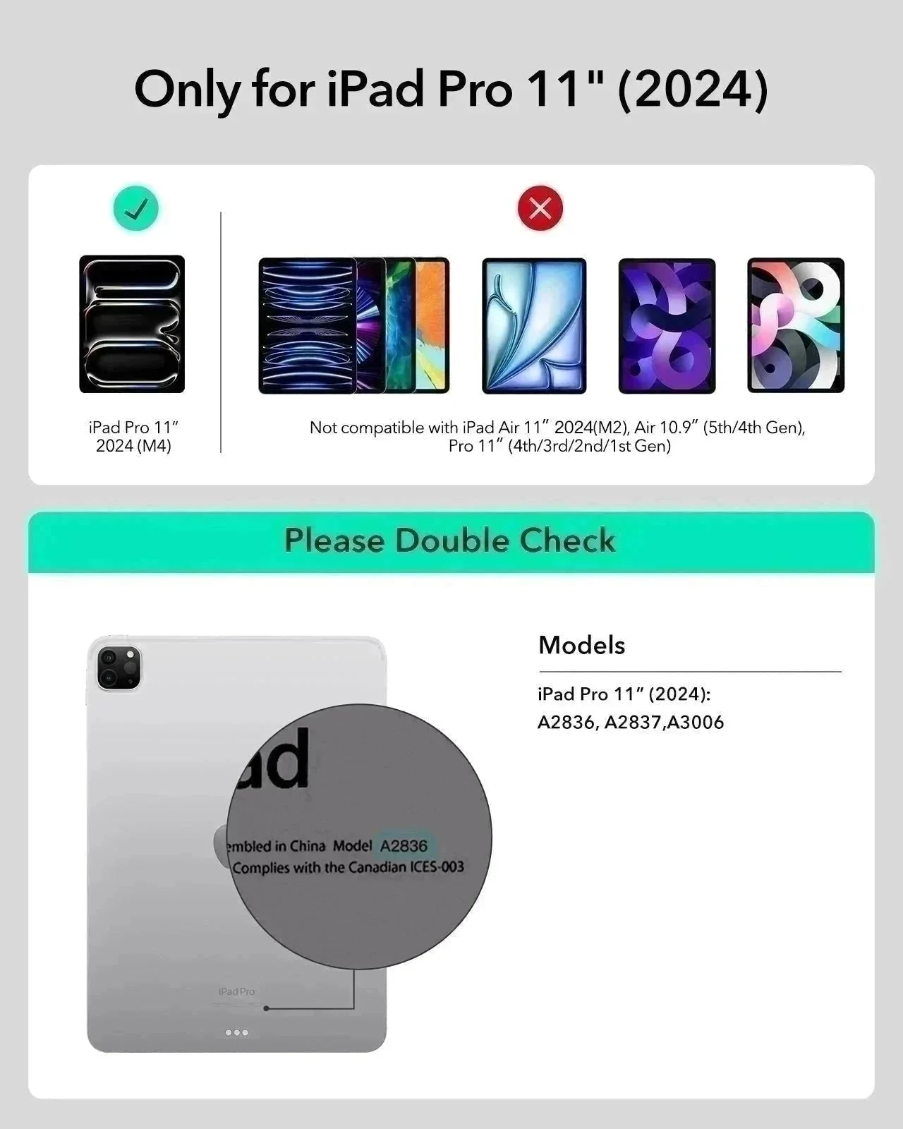 iPad Pro 11ʺ (2024) Rebound Magnetic Keyboard Case 360 Pencil Bundle - UK Layout-Black - Image 2