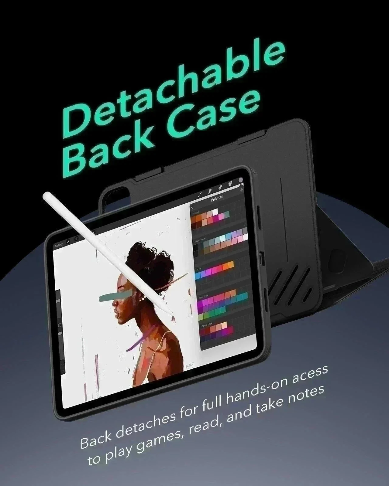 iPad Pro 11ʺ (2024) Shift Magnetic Case - Black - Image 6