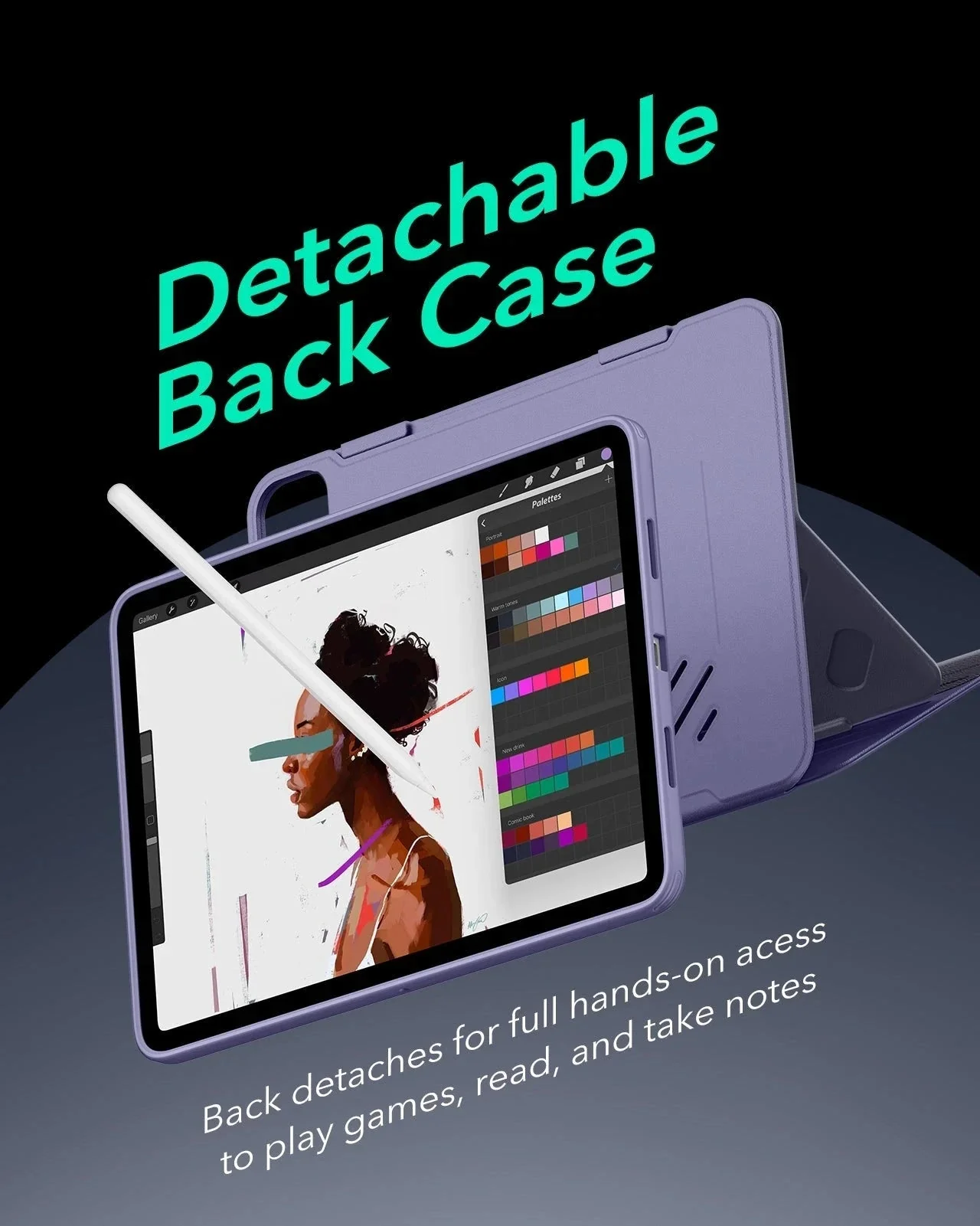 iPad Pro 13ʺ (2025) Shift Magnetic Case - Purple - Image 6