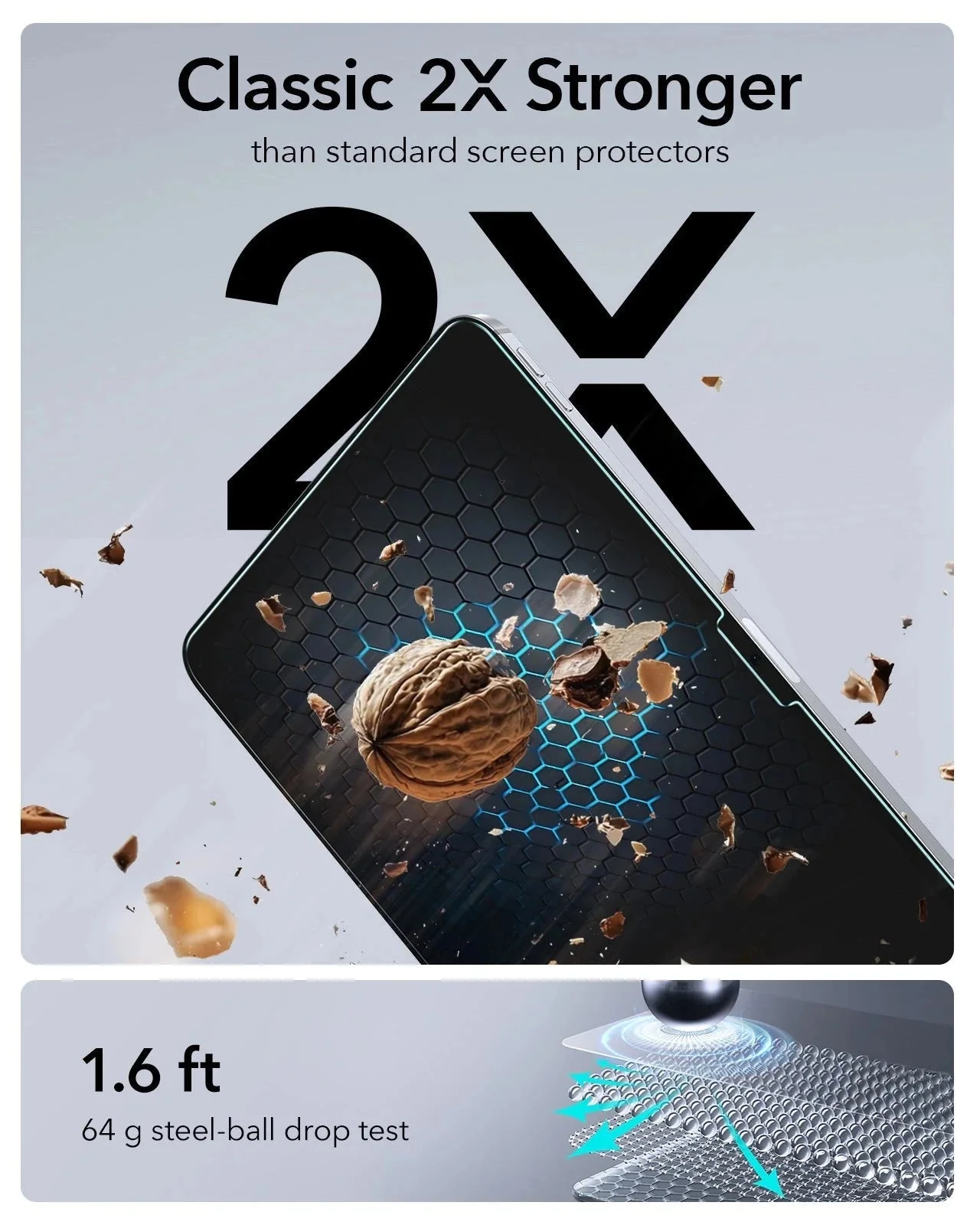 iPad Pro 13" (2024) UltraFit Classic Screen Protector – 2 Pack - Image 5