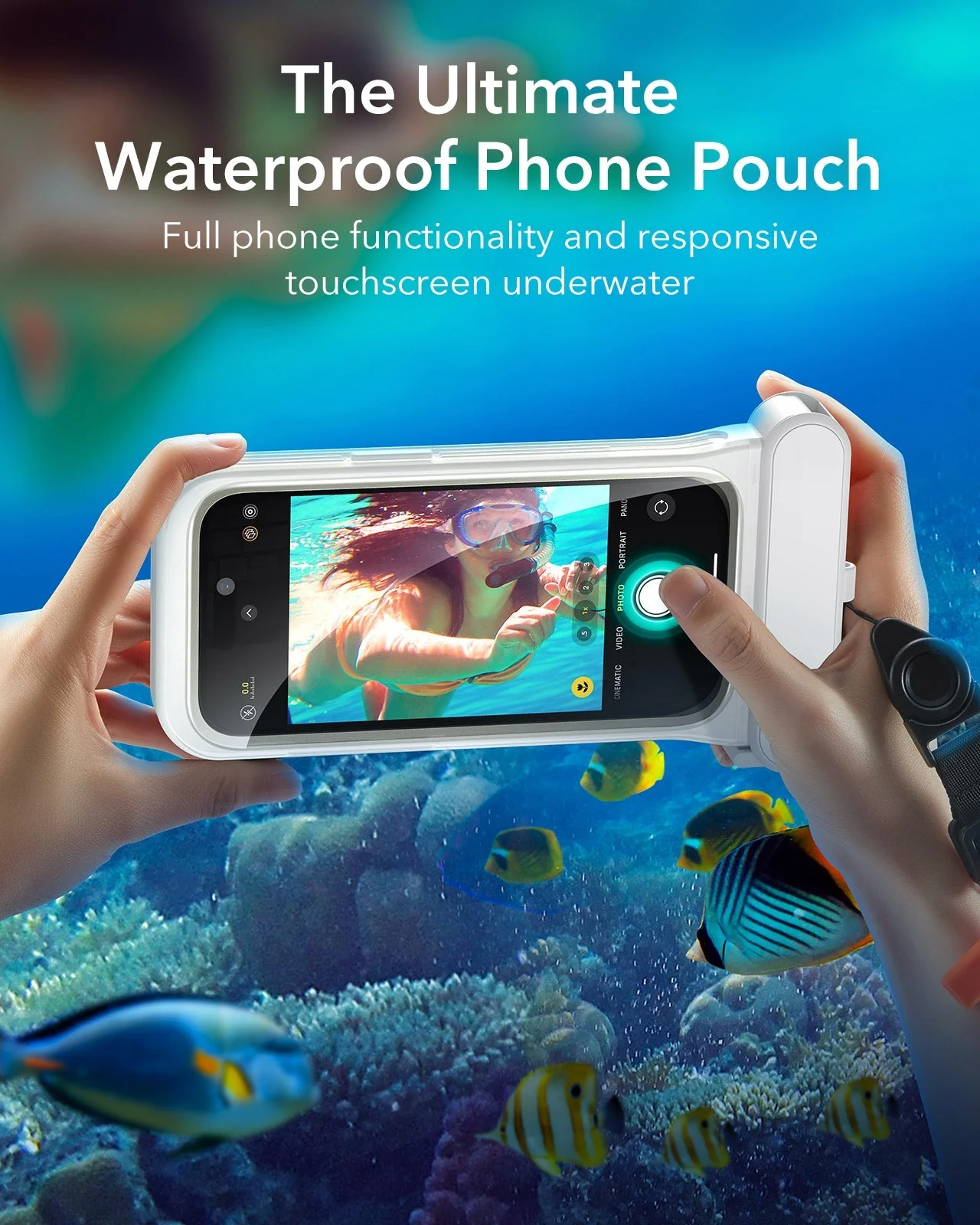 iPhone 15/14/13 Waterproof Phone Pouch Pro - Purple - 1 Pack - Image 3