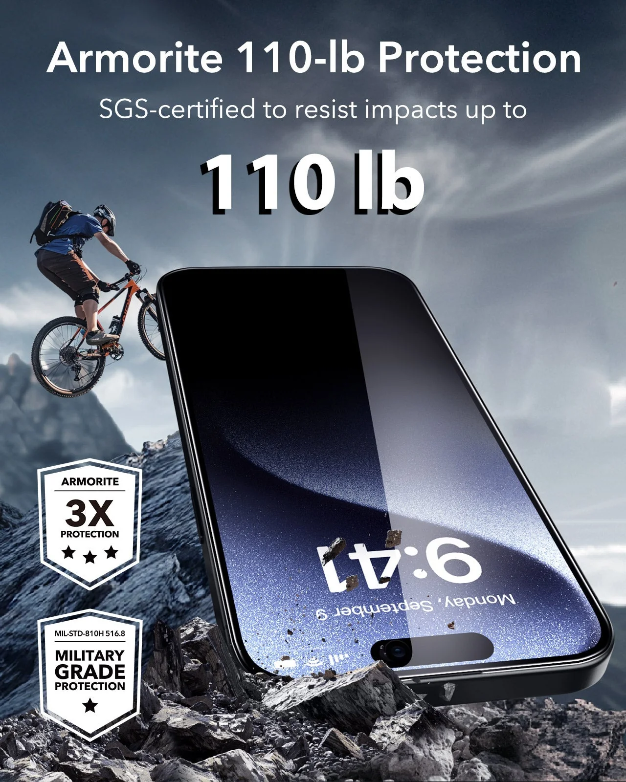 iPhone 15 Pro UltraFit Armorite Privacy Screen Protector - 3 Pack - Image 6