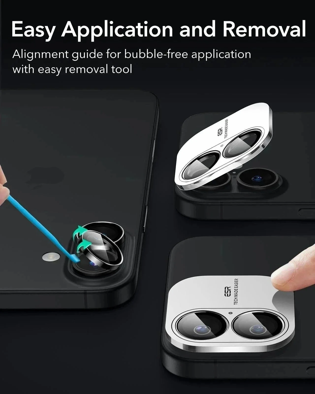 iPhone 16 Plus Classic Hybrid Magnetic Case (Camera Control) & Screen Protection Bundle - Frosted Black - Image 16