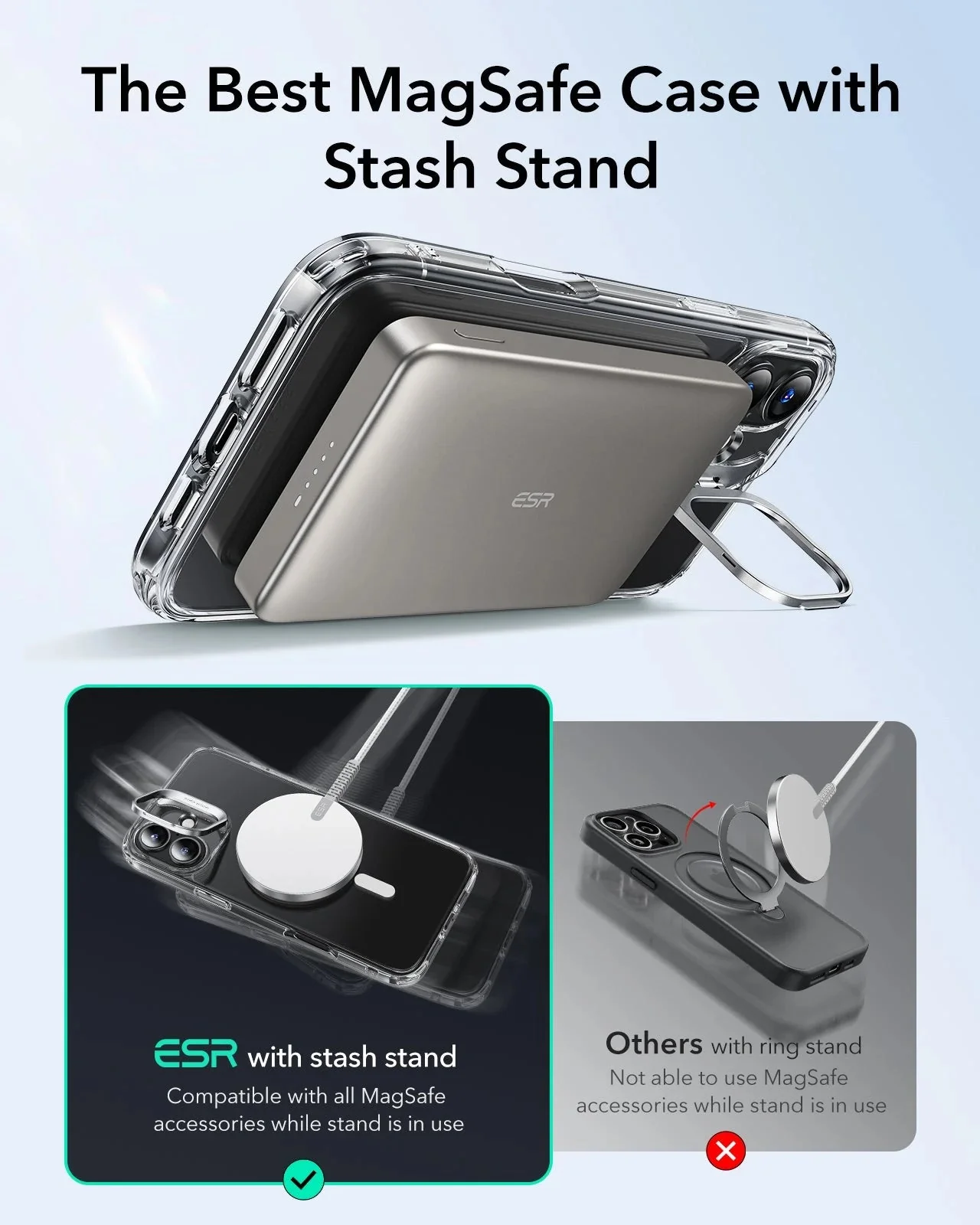 iPhone 16 Plus Everyday-Carry Bundle - Clear Black - Image 3
