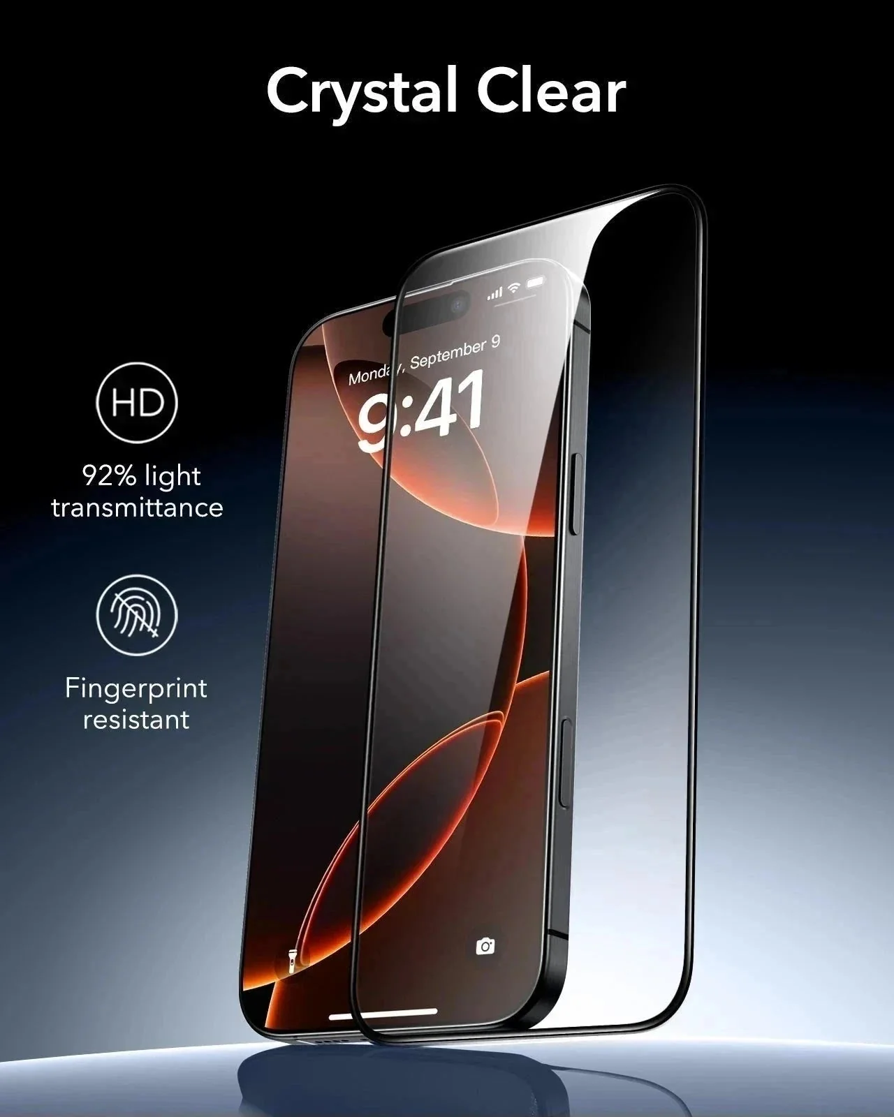 iPhone 16 Pro Max Classic Hybrid Magnetic Case (Camera Control) & Screen Protection Bundle - Frosted Black - Image 15