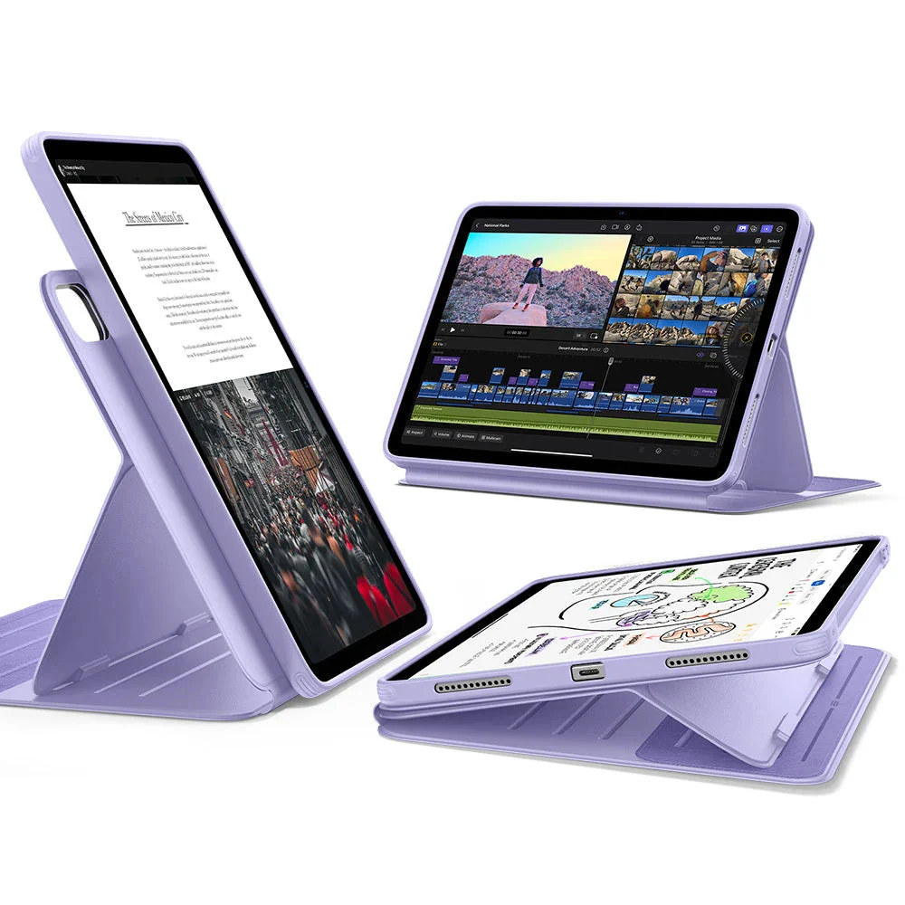 iPad Air 11" (M4) 2026 Shift Magnetic Case - Light Purple