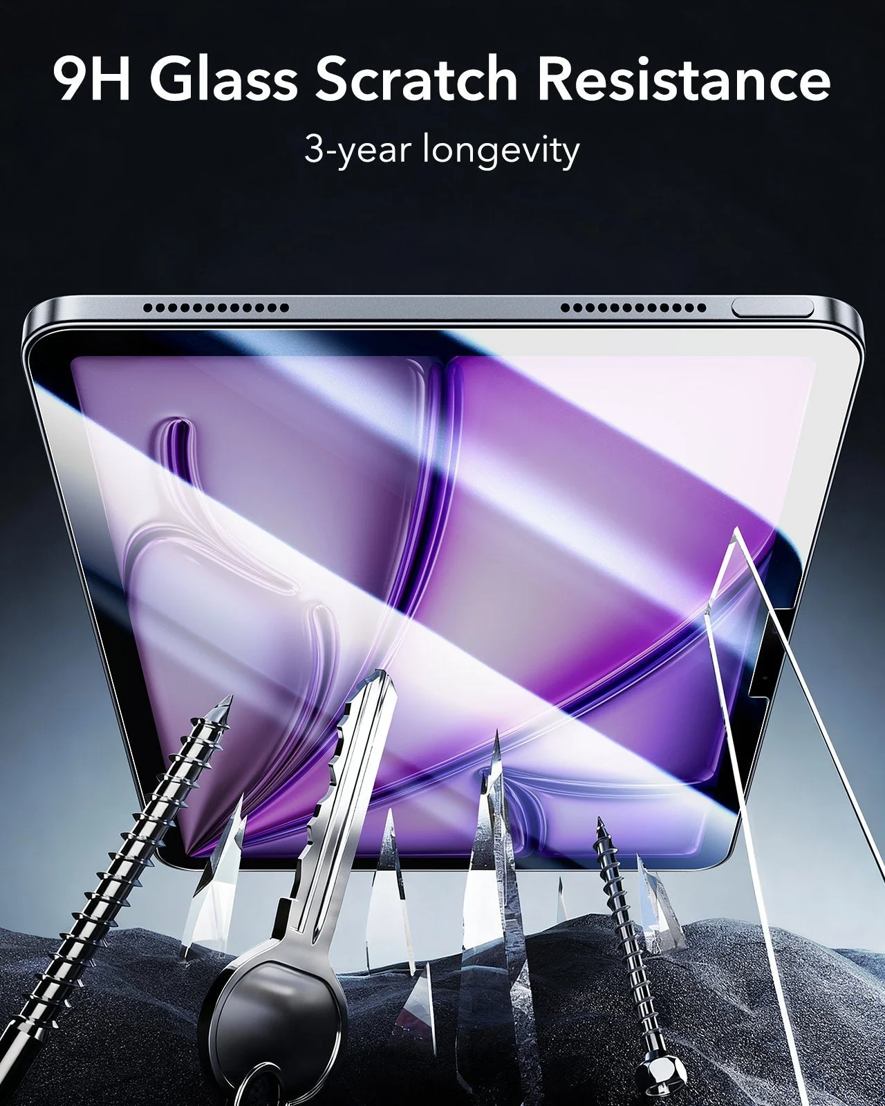 iPad Air 13" (M4) 2026 Bundle Shift Magnetic Case & Armorite® Protection - Navy Blue - Image 13