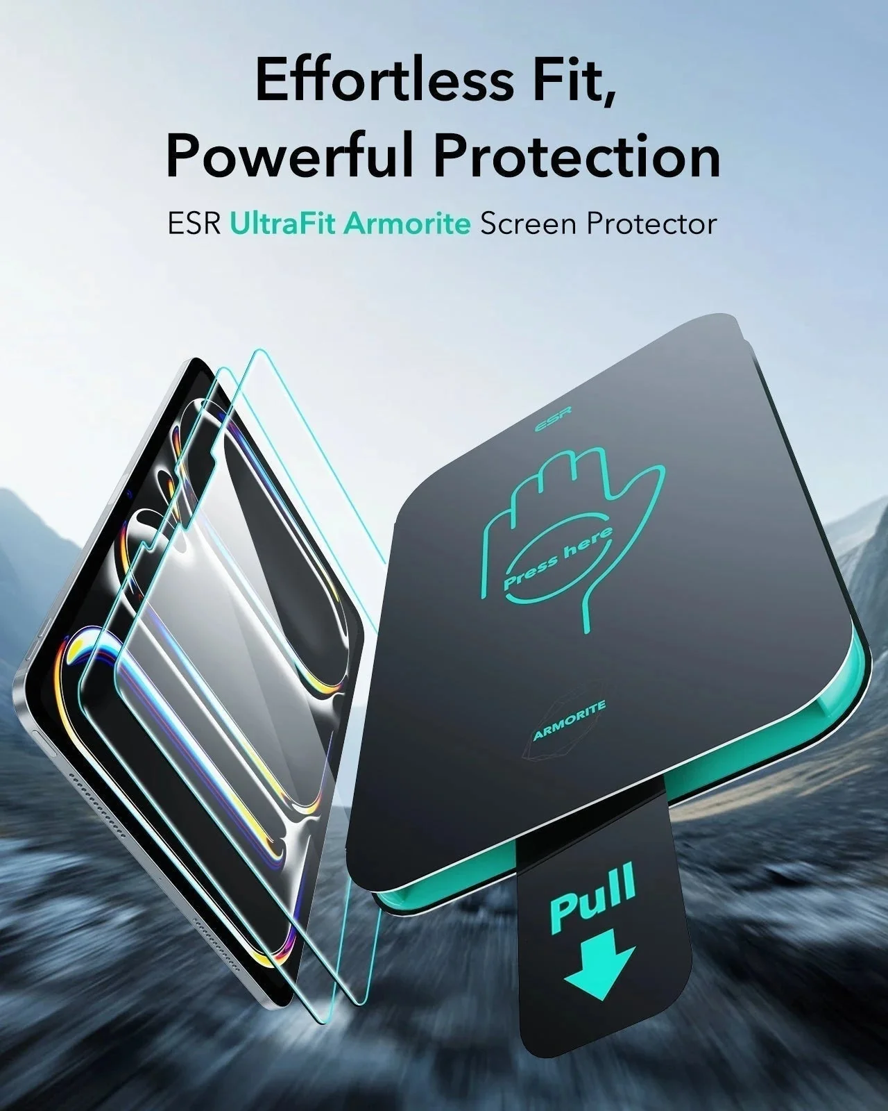 iPad Pro 13" (2025) Bundle Shift Magnetic Case & Armorite® Protection - Navy Blue - Image 9