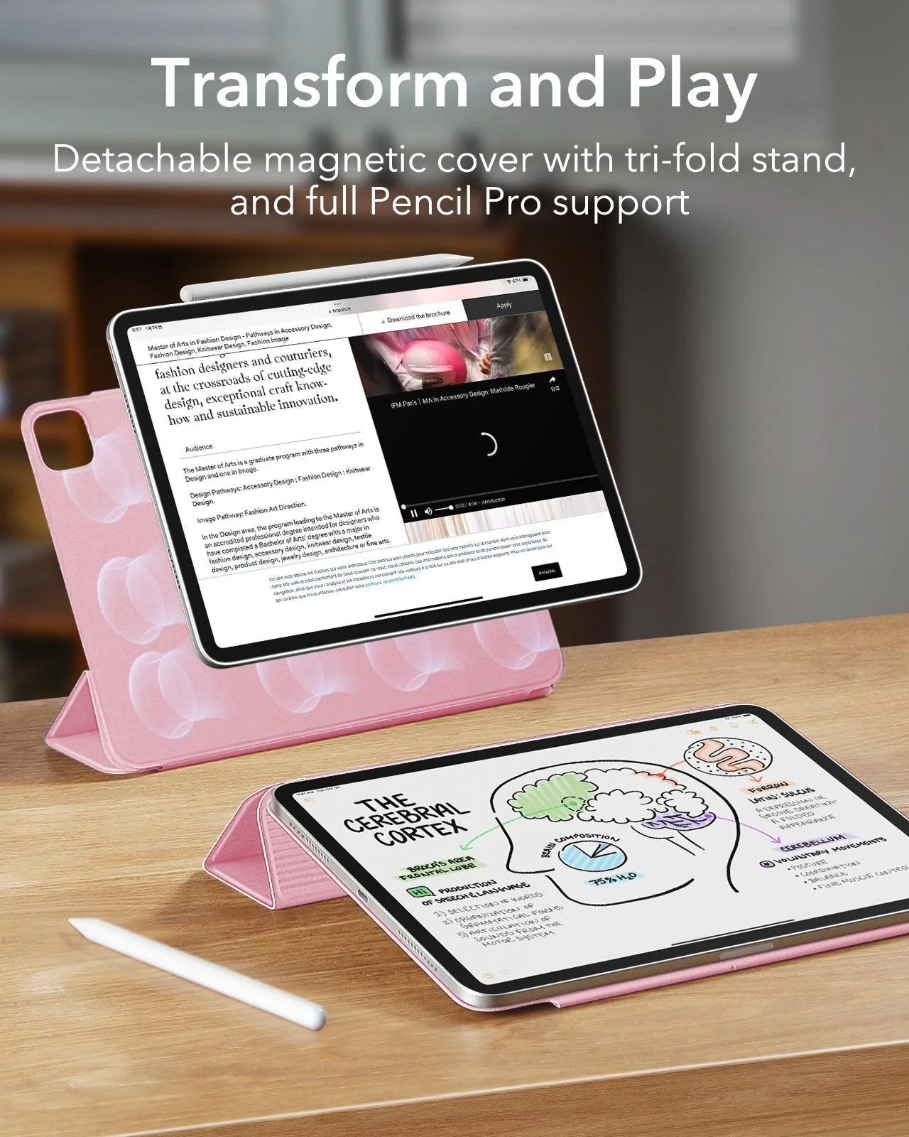 iPad Pro 13ʺ (2025) Rebound Paper-Feel Bundle - Pink - Image 3