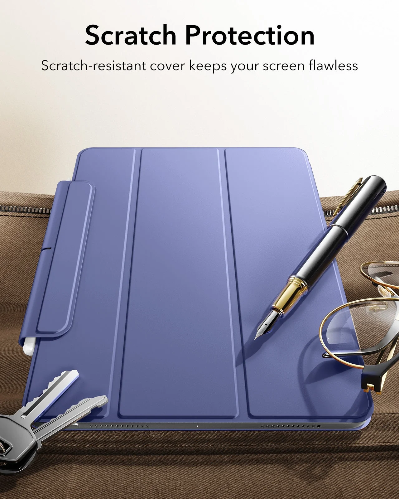 iPad Air 11" (M4) 2026 Rebound Magnetic Case - Purple - Image 9