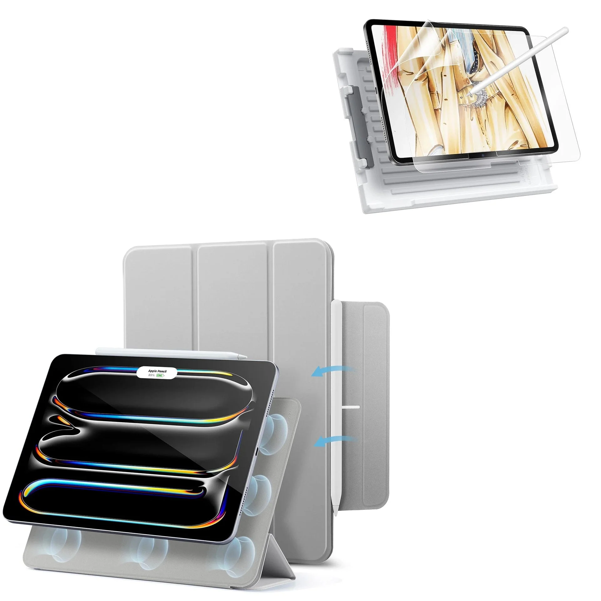 iPad Pro 13ʺ (2025) Rebound Paper-Feel Bundle - Grey