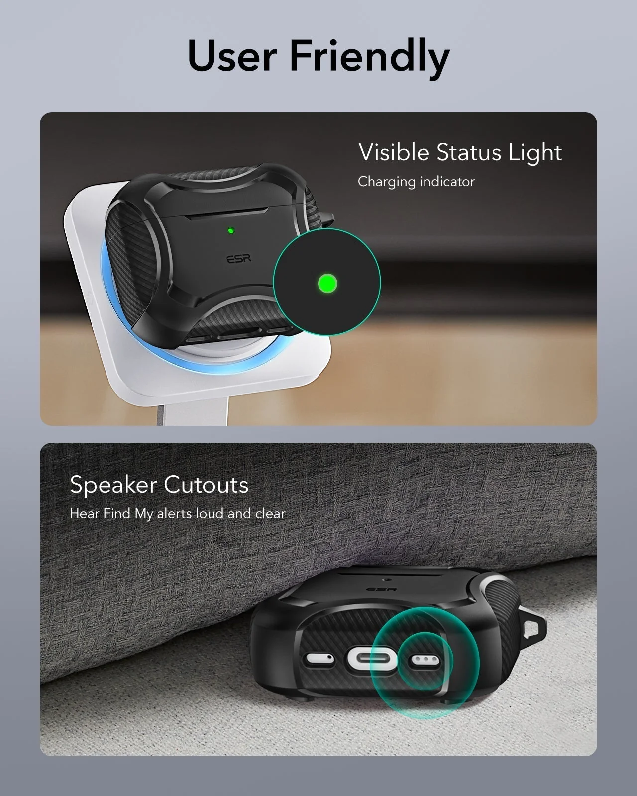 25W CryoBoost 3-in-1 Magnetic Charger (Qi2) and AirPods Pro 3 Cyber Tough Case Bundle - US Plug–White - Image 18