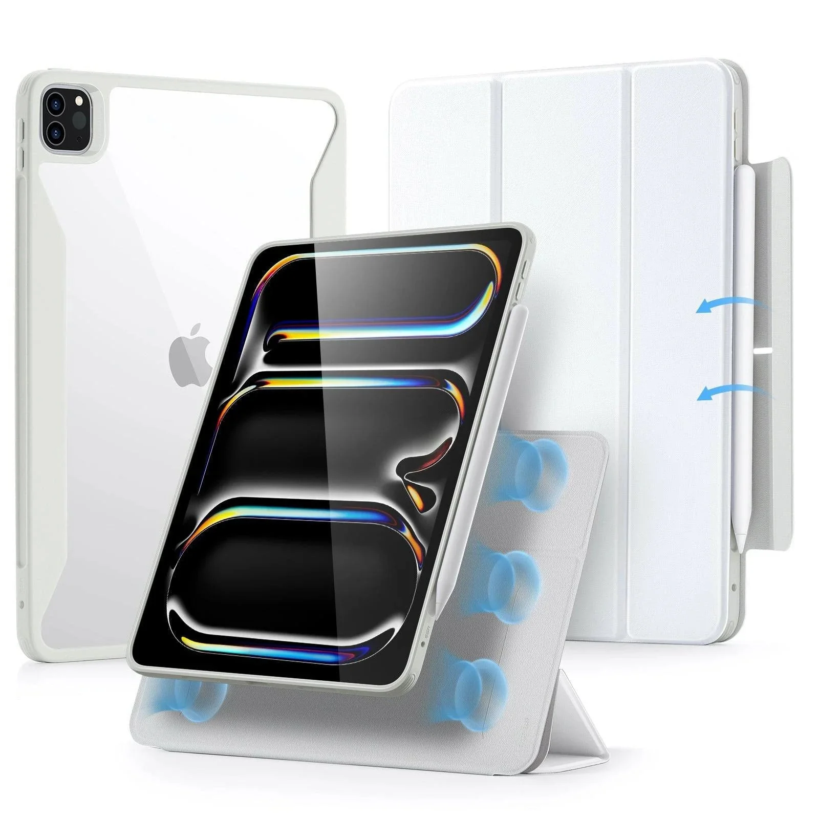 iPad Pro 11ʺ (2025) Rebound Hybrid Case 360 - Brilliant White